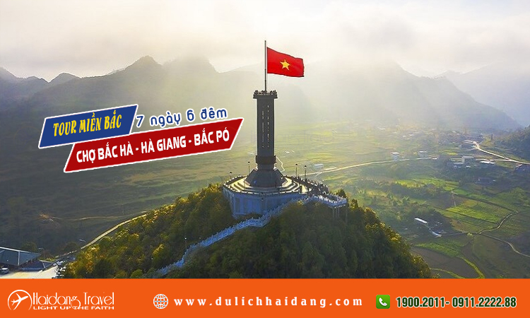 Tour miền bắc chợ Bắc Hà Hà Giang Bắc Pó 7 ngày 6 đêm