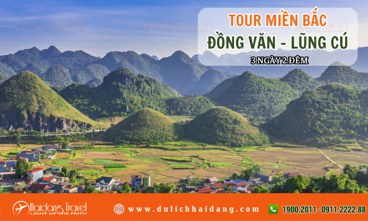 Tour Miền Bắc Đồng Văn  Lũng Cú 3 ngày 2 đêm 
