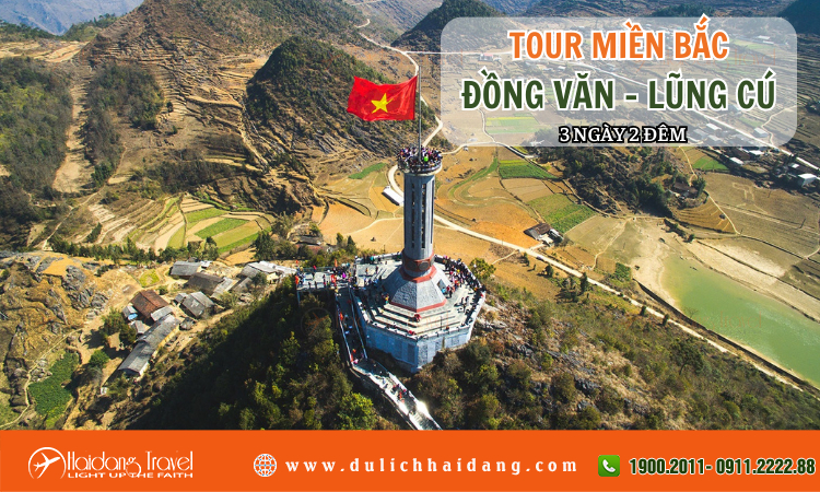 Tour Miền Bắc Đồng Văn  Lũng Cú 3 ngày 2 đêm 