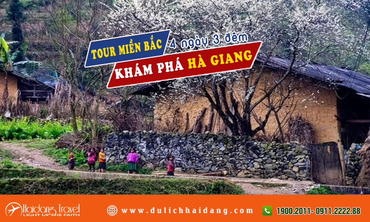 Tour miền Bắc Hà Giang Dinh Thự Vua Mèo 4 ngày 3 đêm