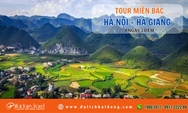 Tour du lịch Miền Bắc Hà Nội Hà Giang 4 ngày 3 đêm