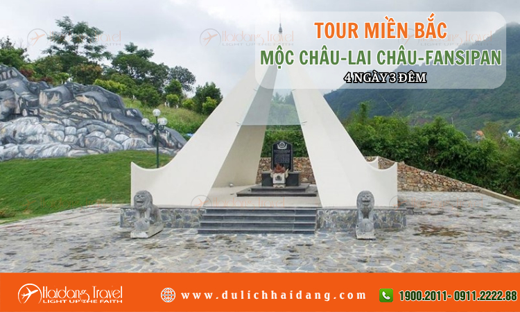 Tour Miền Bắc Mộc Châu Lai Châu Fansipan 4 ngày 3 đêm