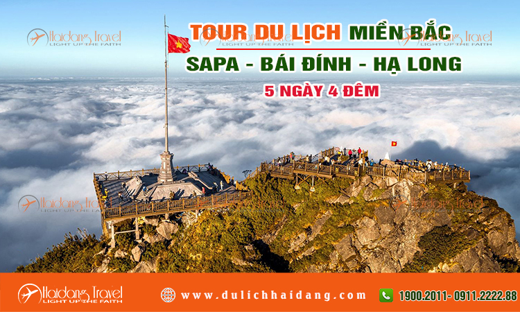 Tour miền Bắc SaPa Bái Đính Hạ Long 5 ngày 4 đêm 