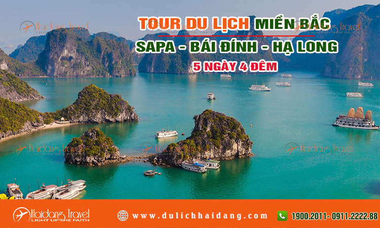 Tour miền Bắc SaPa Bái Đính Hạ Long 5 ngày 4 đêm 