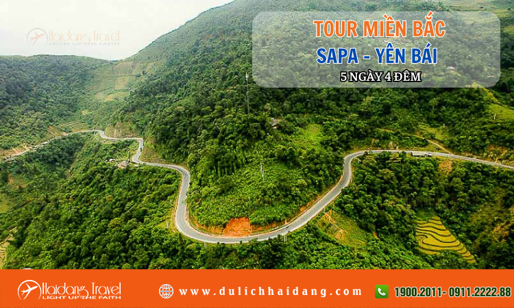 Tour Miền Bắc Sapa Yên Bái 5 ngày 4 đêm