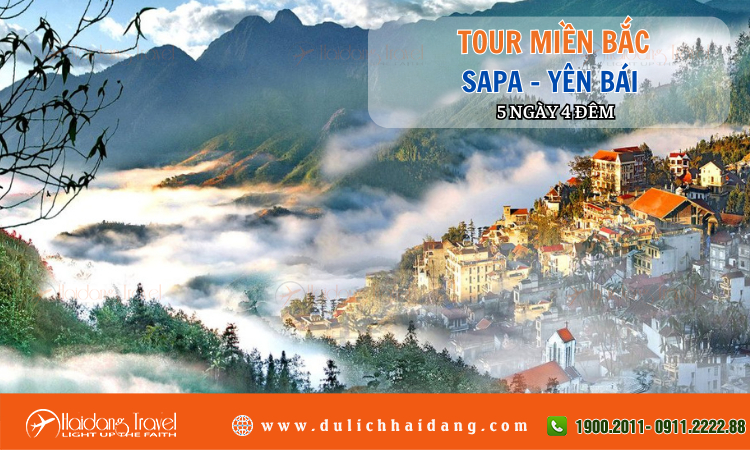 Tour Miền Bắc Sapa Yên Bái 5 ngày 4 đêm