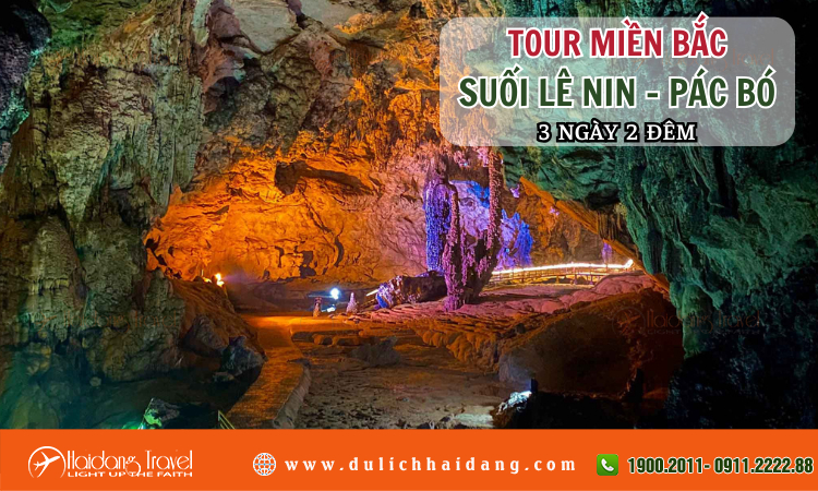Tour Miền Bắc Suối Lê Nin – Pác Bó 3 ngày 2 đêm 
