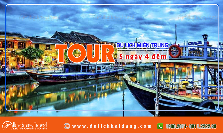 Tour miền trung 5 ngày 4 đêm