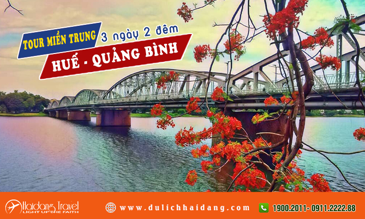 Tour Miền Trung Huế Quảng Bình 3 ngày 2 đêm