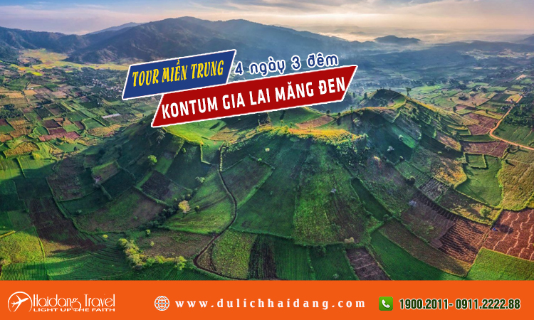 Tour Miền Trung Kontum Gia Lai Măng Đen 4 ngày 3 đêm