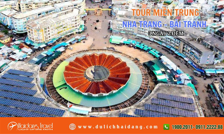 Tour Miền Trung Nha Trang Bãi Tranh 3 ngày 2 đêm