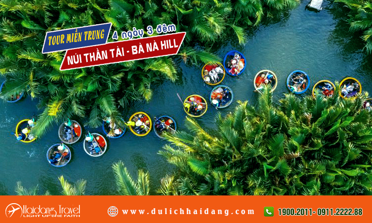 Tour miền Trung Núi Thần Tài Bà Nà Hill 4 ngày 3 đêm