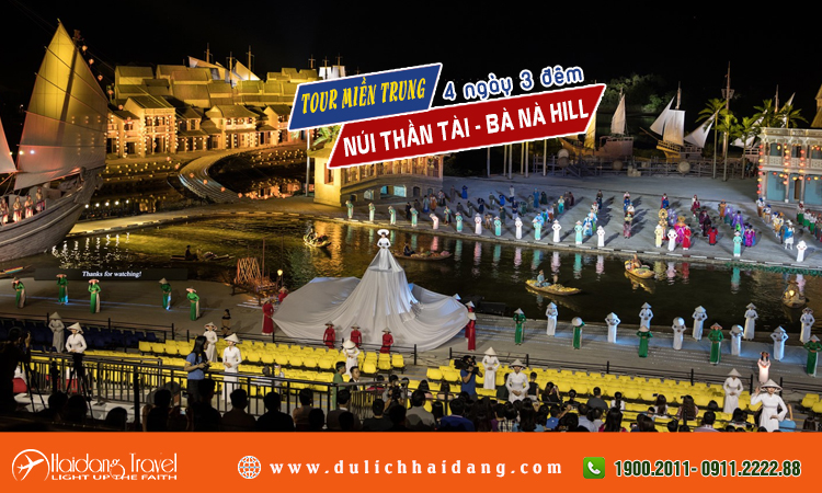 Tour miền Trung Núi Thần Tài Bà Nà Hill 4 ngày 3 đêm