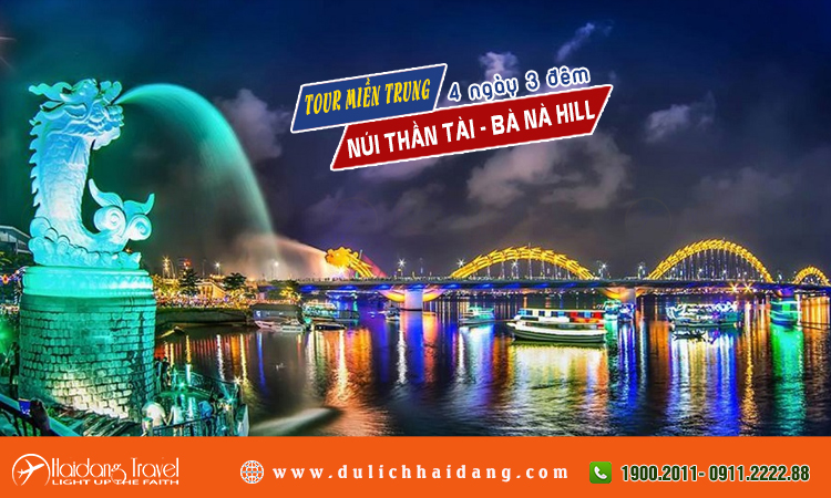 Tour miền Trung Núi Thần Tài Bà Nà Hill 4 ngày 3 đêm