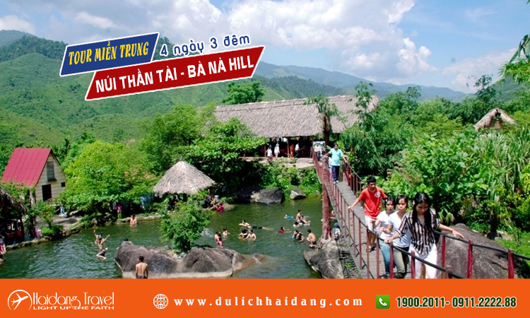Tour miền Trung Núi Thần Tài Bà Nà Hill 4 ngày 3 đêm