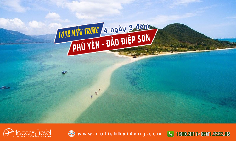 Tour miền trung phú yên đảo điệp sơn 4 ngày 3 đêm