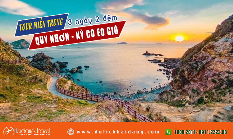 Tour Miền Trung Quy Nhơn Kỳ Co Eo Gió 3 ngày 2 đêm