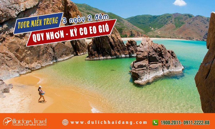 Tour Miền Trung Quy Nhơn Kỳ Co Eo Gió 3 ngày 2 đêm