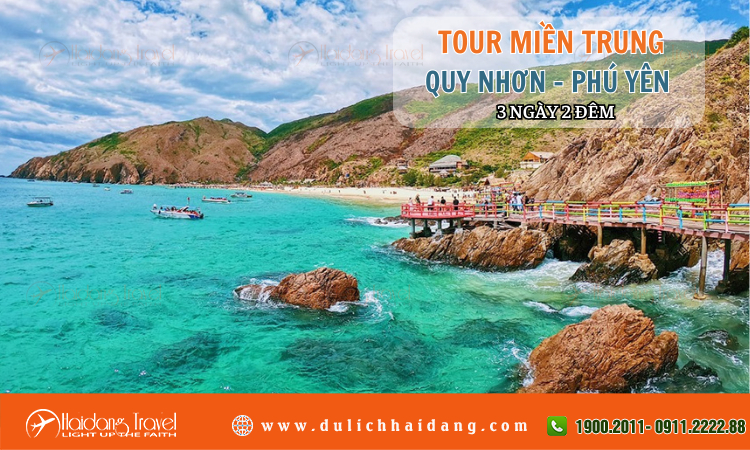 Tour Miền Trung Quy Nhơn Phú Yên 3 ngày 2 đêm