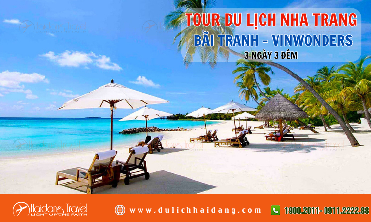 Tour du lịch Nha Trang Bãi Tranh Vinwonders 3 ngày 3 đêm