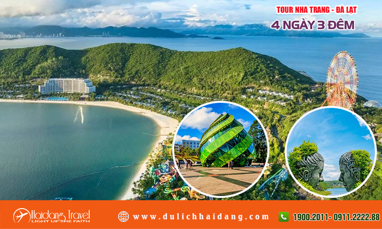 Tour Nha Trang - Đà Lạt 4 ngày 3 đêm từ tphcm