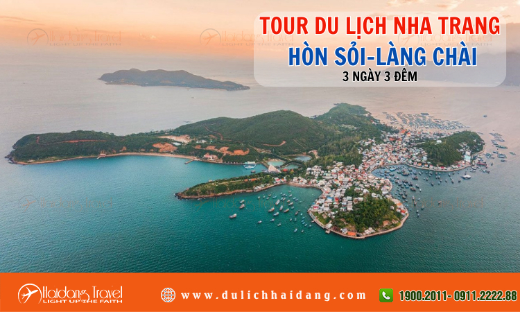 Tour du lịch Nha Trang Hòn Sỏi Làng Chài 3 ngày 3 đêm