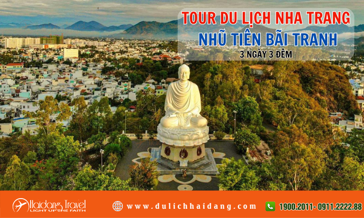 Tour du lịch Nha Trang Nhũ Tiên Bãi Tranh 3 ngày 3 đêm