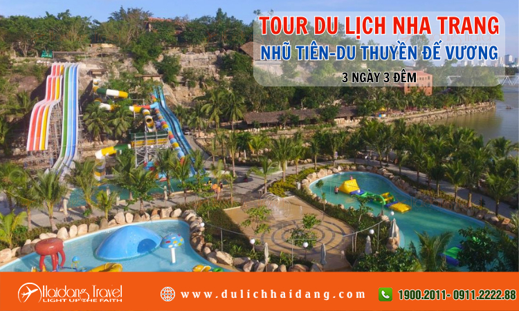 Tour Nha Trang Nhũ Tiên Du Thuyền Đế Vương 3 ngày 3 đêm