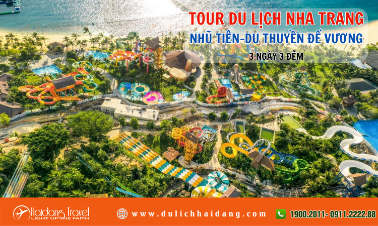 Tour Nha Trang Nhũ Tiên Du Thuyền Đế Vương 3 ngày 3 đêm