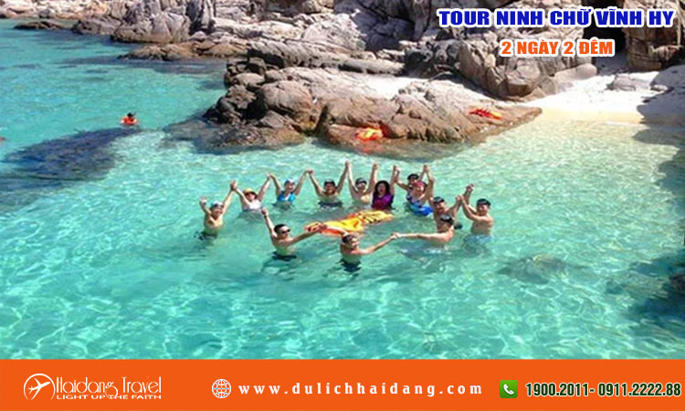 Tour du lịch Ninh Chữ Vĩnh Hy 2 ngày 2 đêm