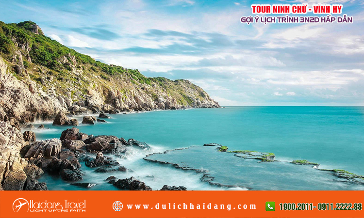 Tour Ninh Chữ - Vĩnh Hy 3 ngày 2 đêm xe giường