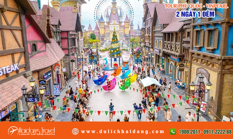 Tour Phú Quốc Vinpearl  2 ngày 1 đêm