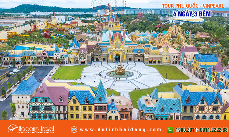 Tour Phú Quốc Vinpearl 4 ngày 3 đêm