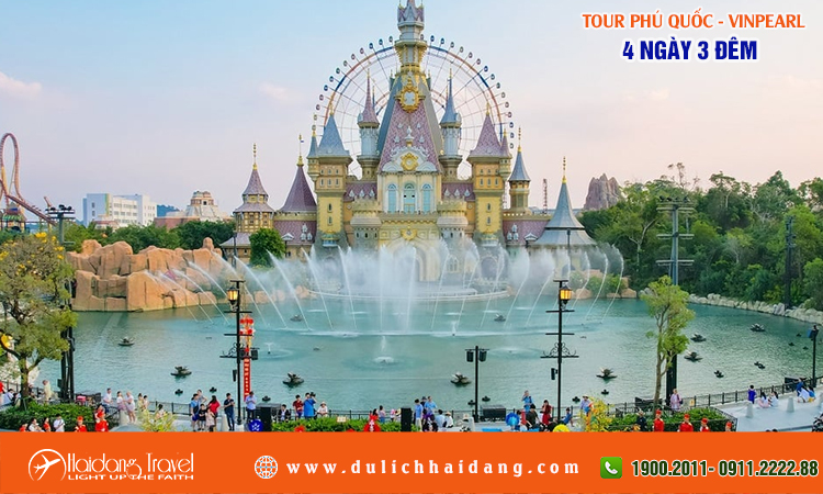 Tour Phú Quốc Vinpearl 4 ngày 3 đêm