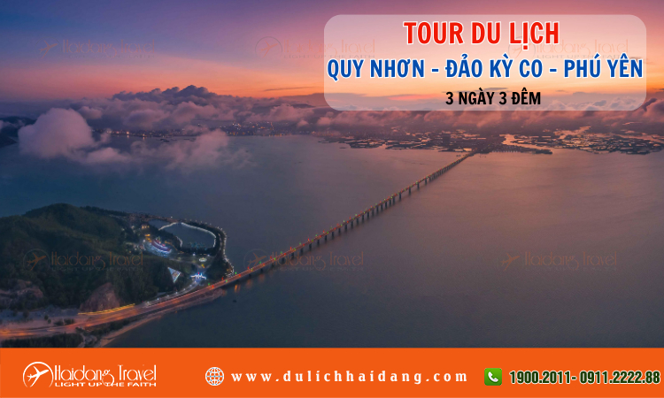 Tour Quy Nhơn Đảo Kỳ Co Phú Yên 3 ngày 3 đêm 