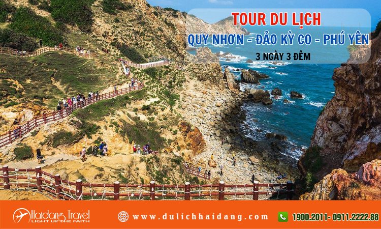 Tour Quy Nhơn Đảo Kỳ Co Phú Yên 3 ngày 3 đêm 