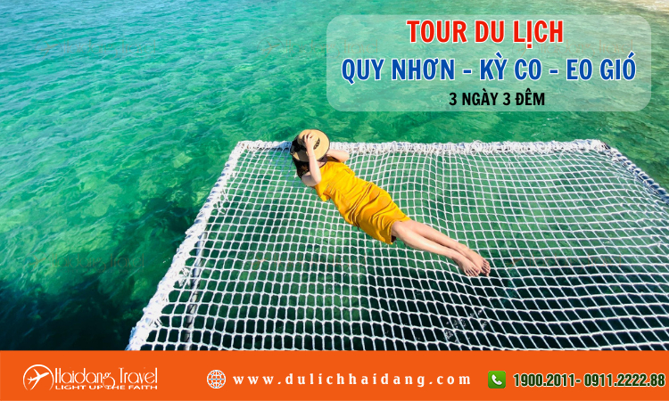 Tour du lịch Quy Nhơn Kỳ Co Eo Gió 3 ngày 3 đêm 