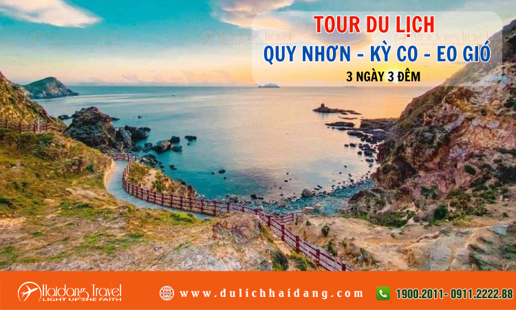 Tour du lịch Quy Nhơn Kỳ Co Eo Gió 3 ngày 3 đêm 