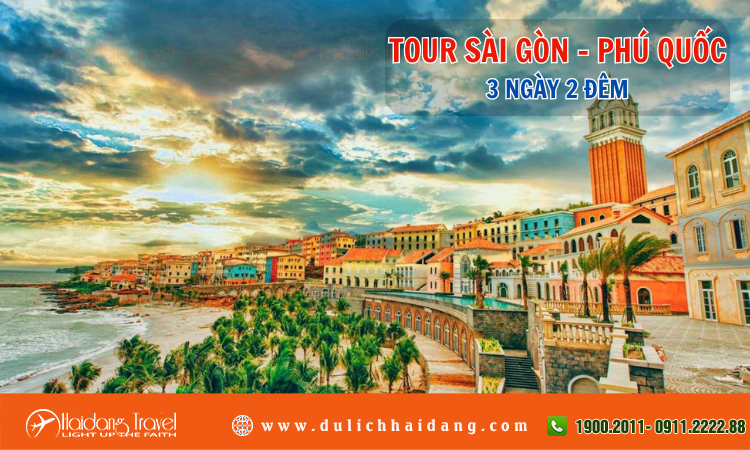 Tour Sài Gòn Phú Quốc 3 ngày 2 đêm 