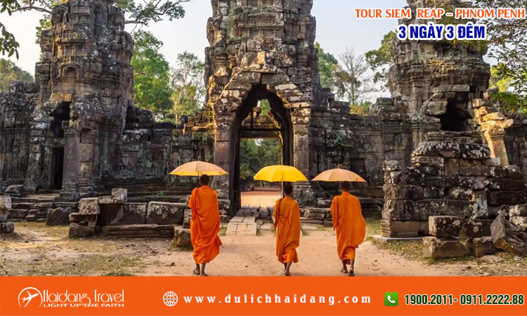 Tour Siem Reap – Phnom Penh 3 ngày 3 đêm