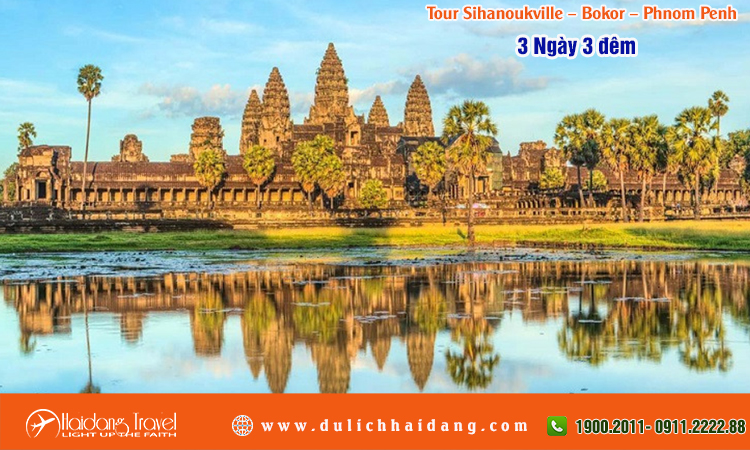 Tour Sihanoukville – Bokor – Phnom Penh 3 ngày 3 đêm