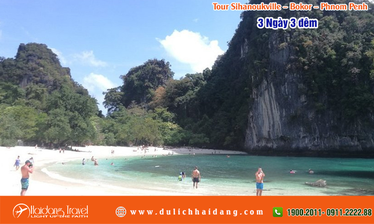 Tour Sihanoukville – Bokor – Phnom Penh 3 ngày 3 đêm