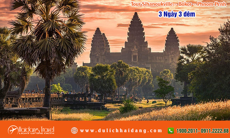 Tour Sihanoukville – Bokor – Phnom Penh 3 ngày 3 đêm
