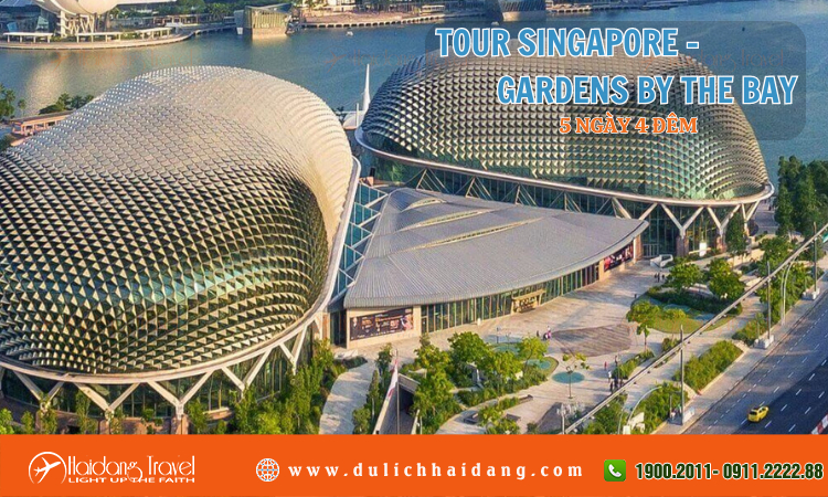 Tour Singapore Gardens By The Bay 5 ngày 4 đêm