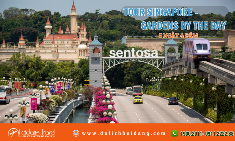 Tour Singapore Gardens By The Bay 5 ngày 4 đêm