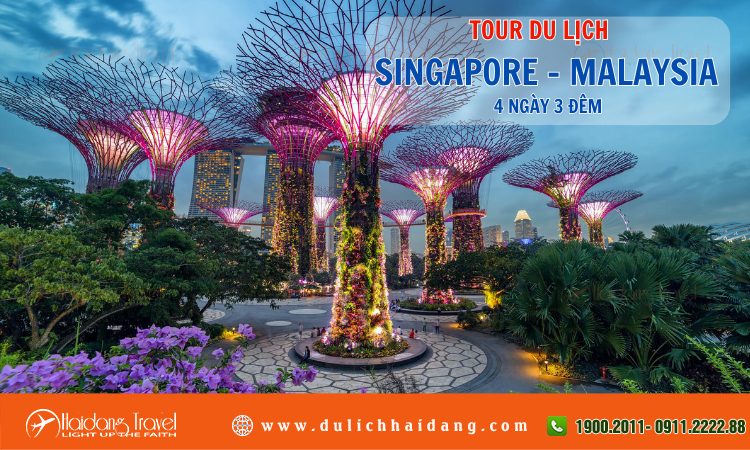 Tour du lịch Singapore Malaysia 4 ngày 3 đêm