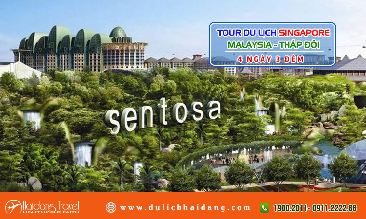 Tour du lịch Singapore Malaysia Tháp Đôi Twin Towers 4 ngày 3 đêm