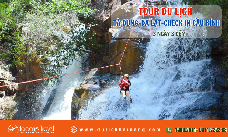 Tour Tà Đùng Đà Lạt Check in Cầu Kính 3 ngày 3 đêm 