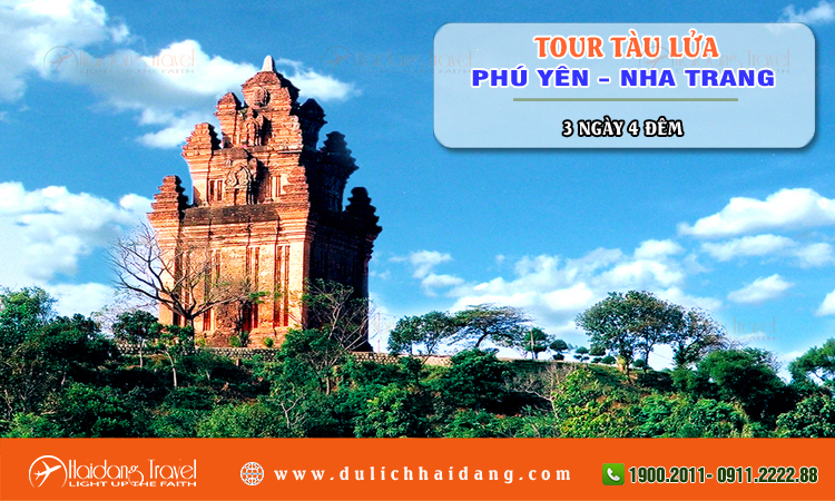 Tour tàu lửa Phú Yên Nha Trang 3 ngày 4 đêm