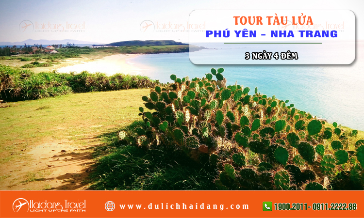 Tour tàu lửa Phú Yên Nha Trang 3 ngày 4 đêm